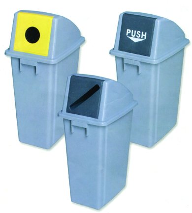 云南塑料垃圾桶的材质性能_小区分类垃圾桶价格yncexin